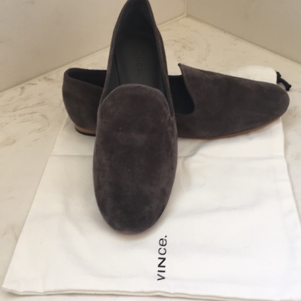 Vince gray suede flats - Picture 1 of 6